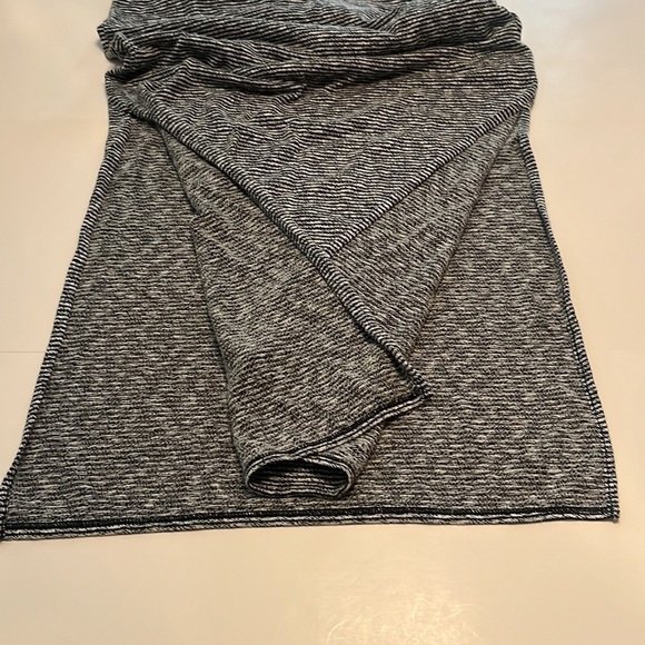 Banana Republic Petite Textured Stripe Patio Dress Size LP - Picture 6 of 14